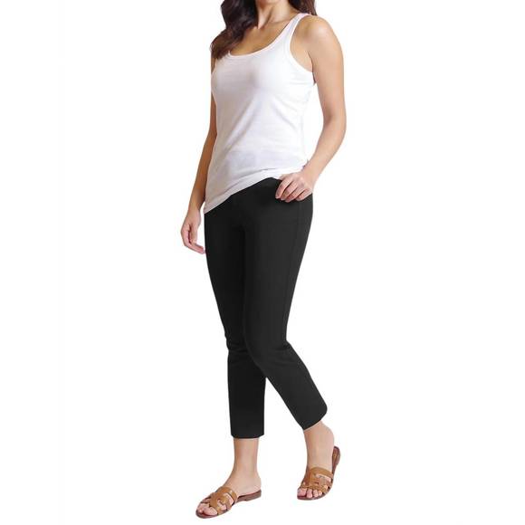 NEW PEACE OF CLOTH casey crop jean in black